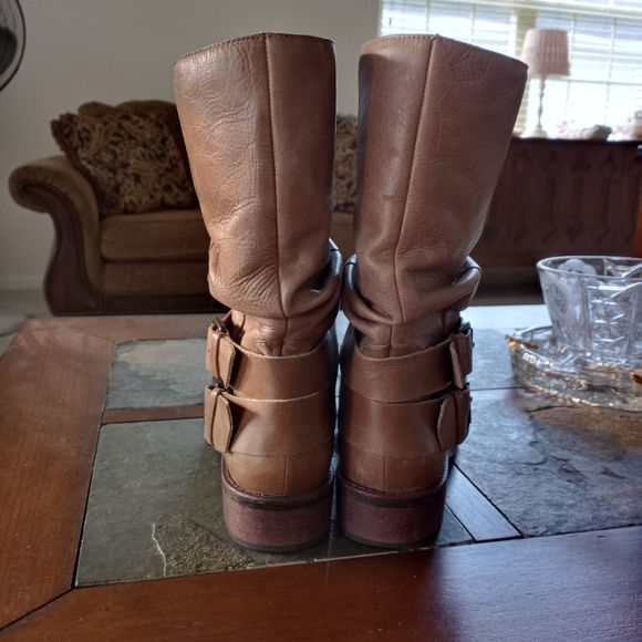 Matisse "Bobby" Slouch Leather Moto Boots - Picture 4 of 6